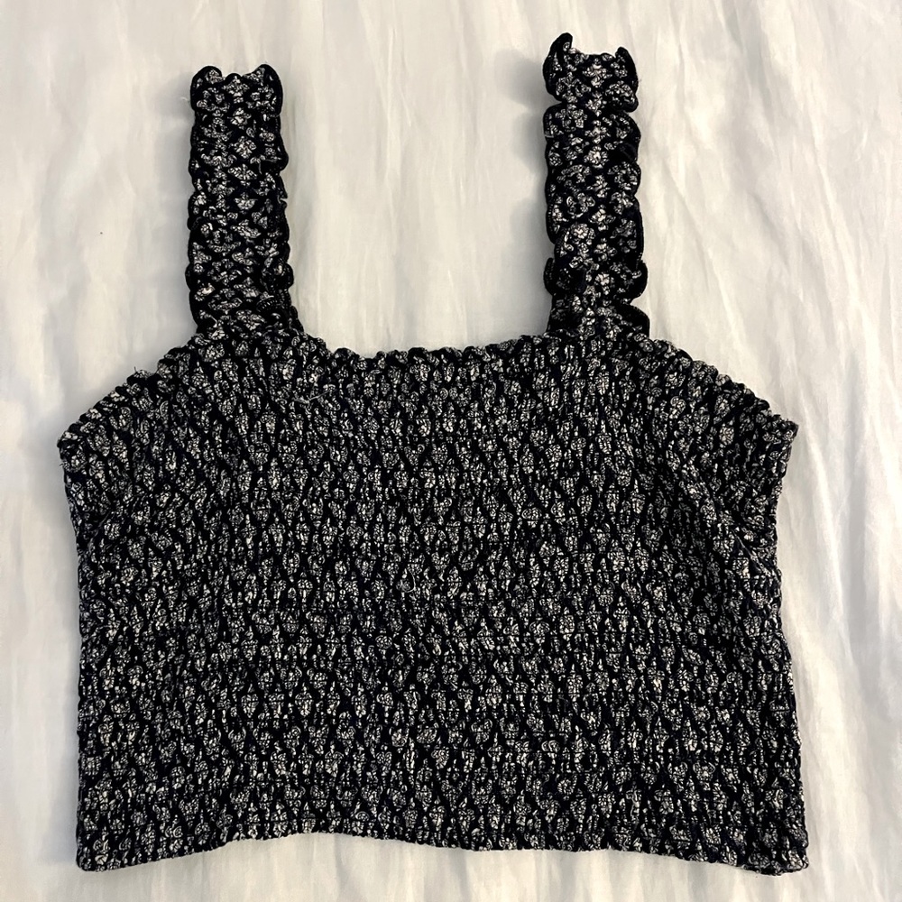 Hollister Ruffle Crop Top